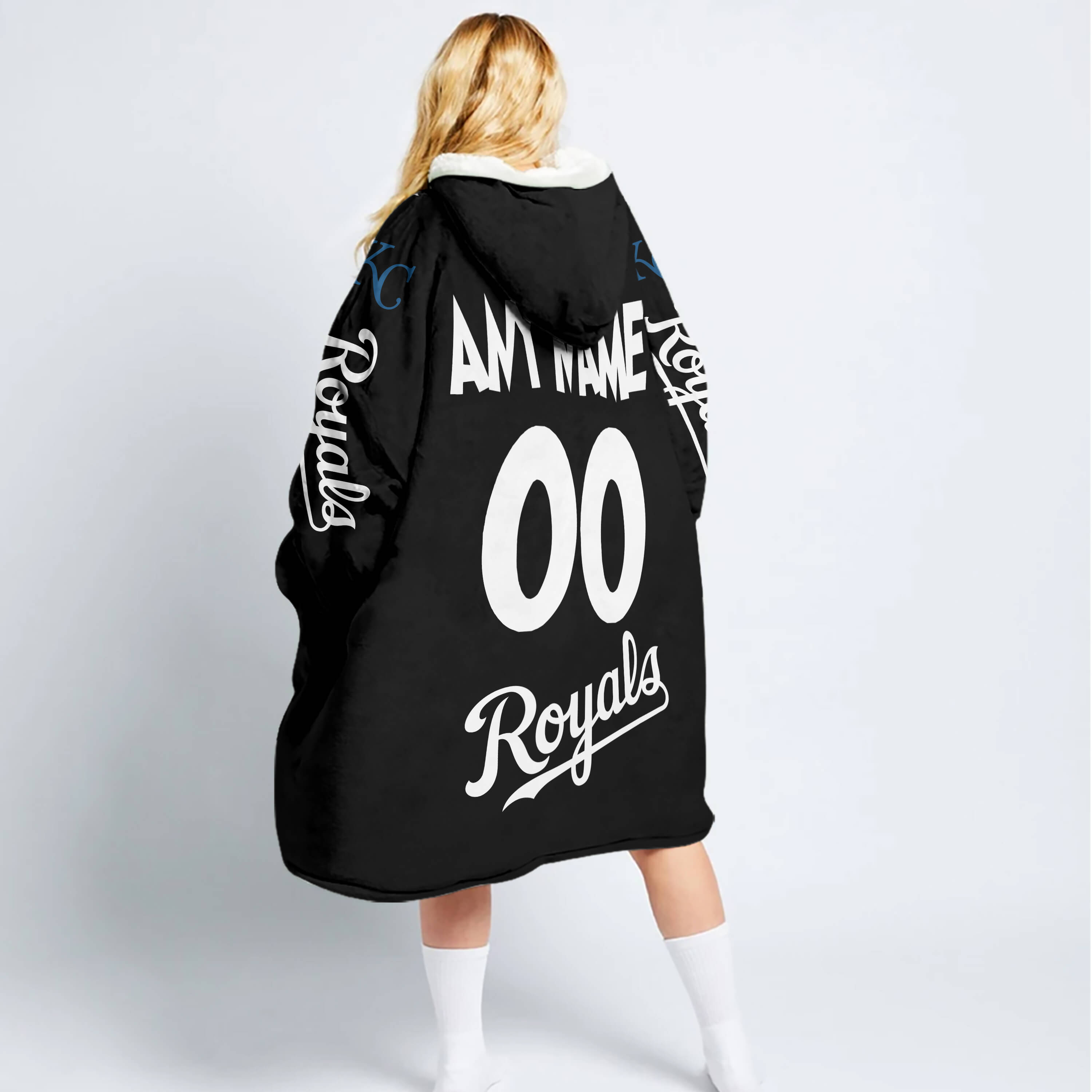 Grinch - Ew People - Kansas City Royals - Oodie Blanket - Image 2