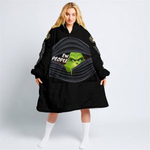Grinch - Ew People - Milwaukee Brewers - Oodie Blanket