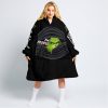 Grinch - Ew People - Oakland Athletics - Oodie Blanket