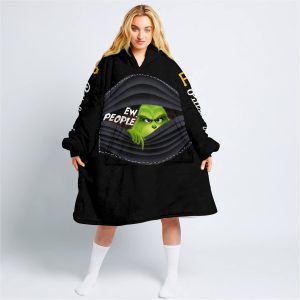 Grinch - Ew People - Pittsburgh Pirates - Oodie Blanket