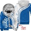 Limited Edition Mlb  -  Custom Name  V2  -  Kansas City Royals - Fleece Zip Hoodie