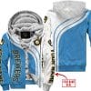 Limited Edition Mlb  -  Custom Name  V2  -  Milwaukee Brewers - Fleece Zip Hoodie