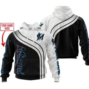 Limited Edition Mlb  -  Custom Name  V2  -  Miami Marlins