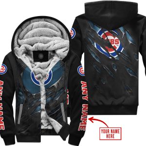 Limited Edition Superman - Chicago Cubs - Fleece Zip Hoodie