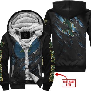 Limited Edition Superman - Oakland Athletics - Fleece Zip Hoodie