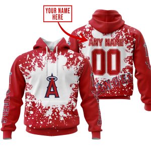 Limited Edition Mlb - Custom Name - Los Angeles Angels