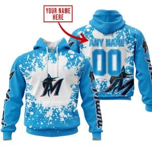 Limited Edition Mlb - Custom Name - Miami Marlins