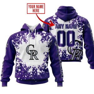 Limited Edition Mlb - Custom Name - Colorado Rockies