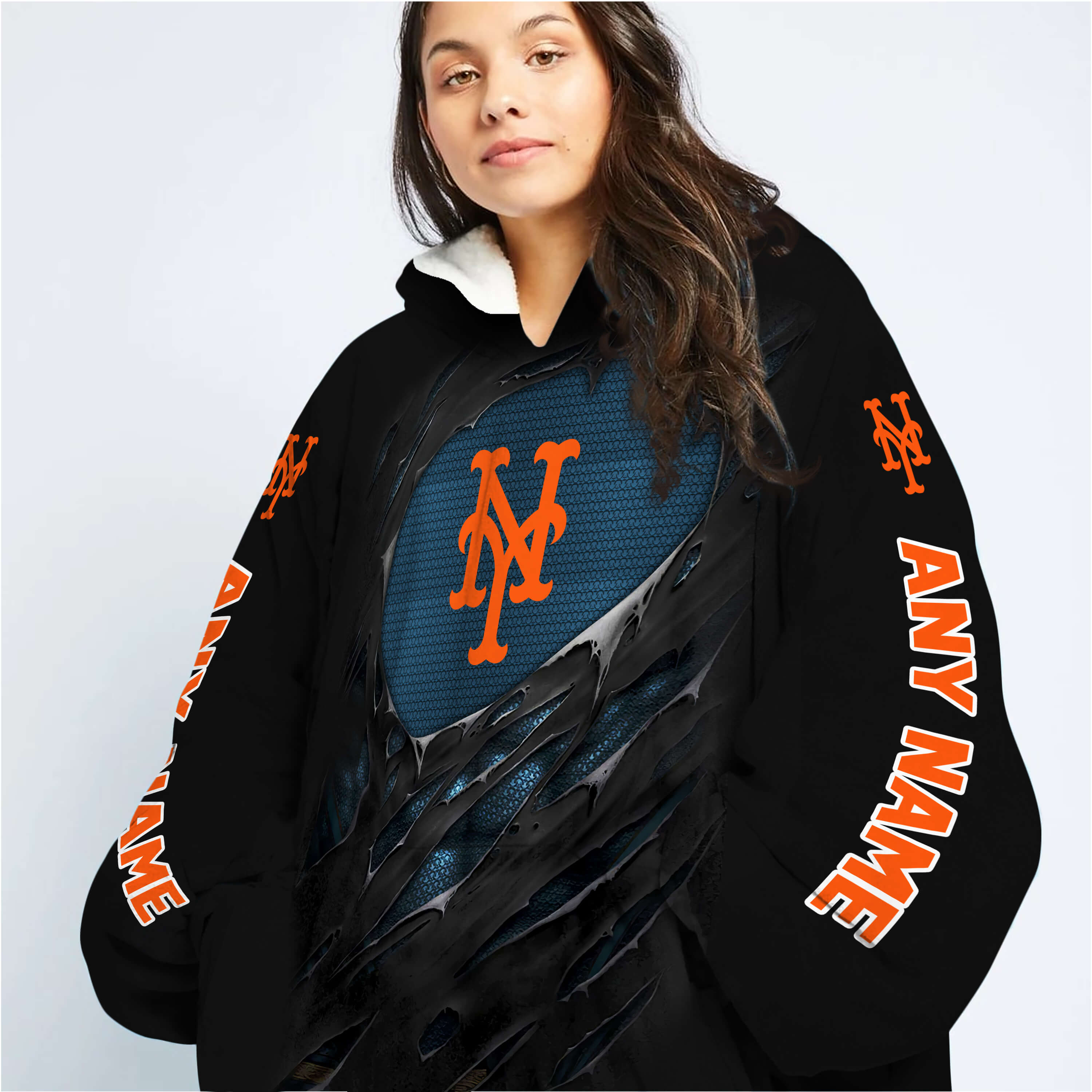 Limited Edition Superman - New York Mets - Oodie Blanket - Image 2