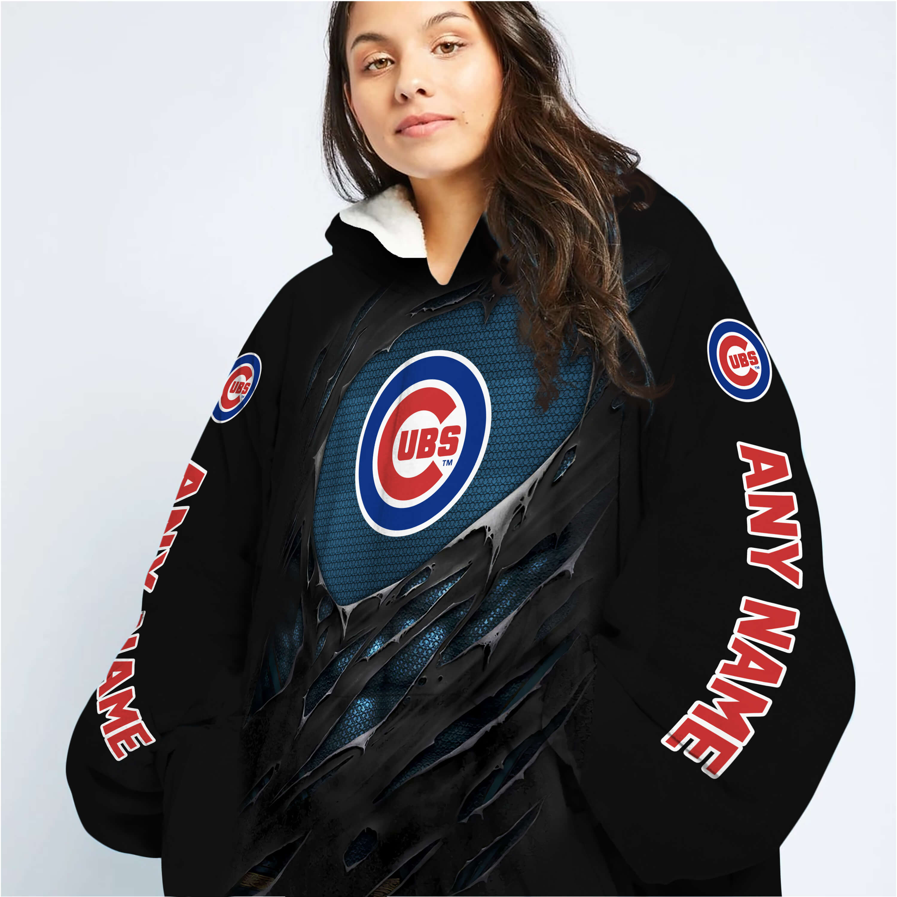 Limited Edition Superman - Chicago Cubs - Oodie Blanket - Image 6