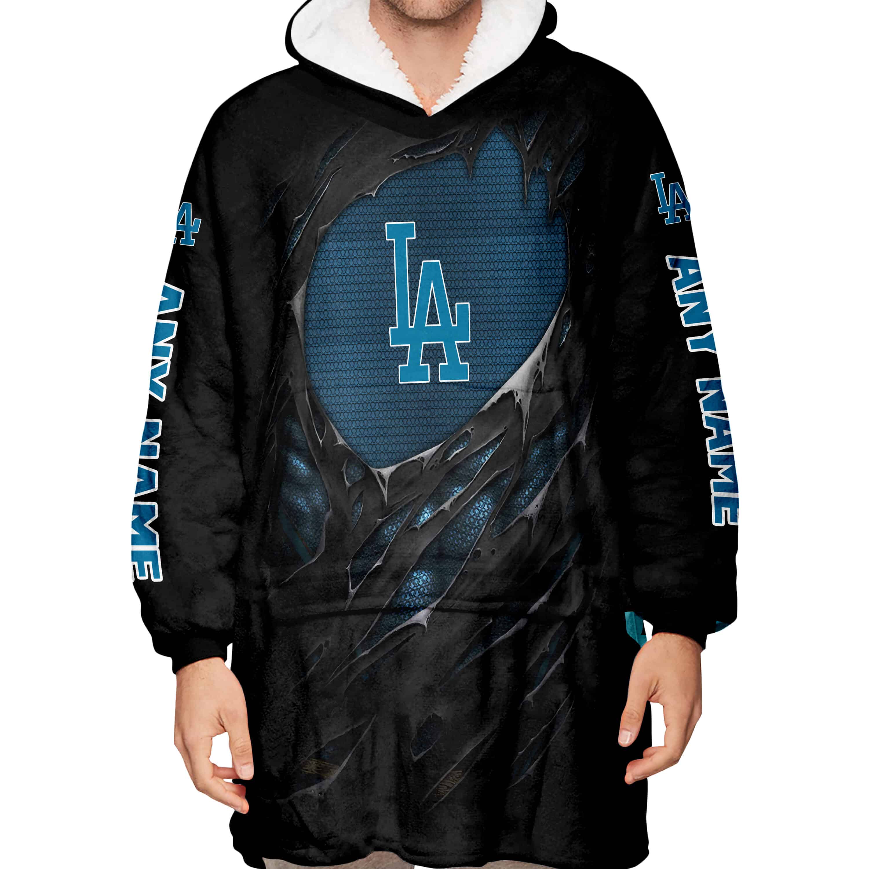 Limited Edition Superman - Los Angeles Dodgers - Oodie Blanket - Image 5