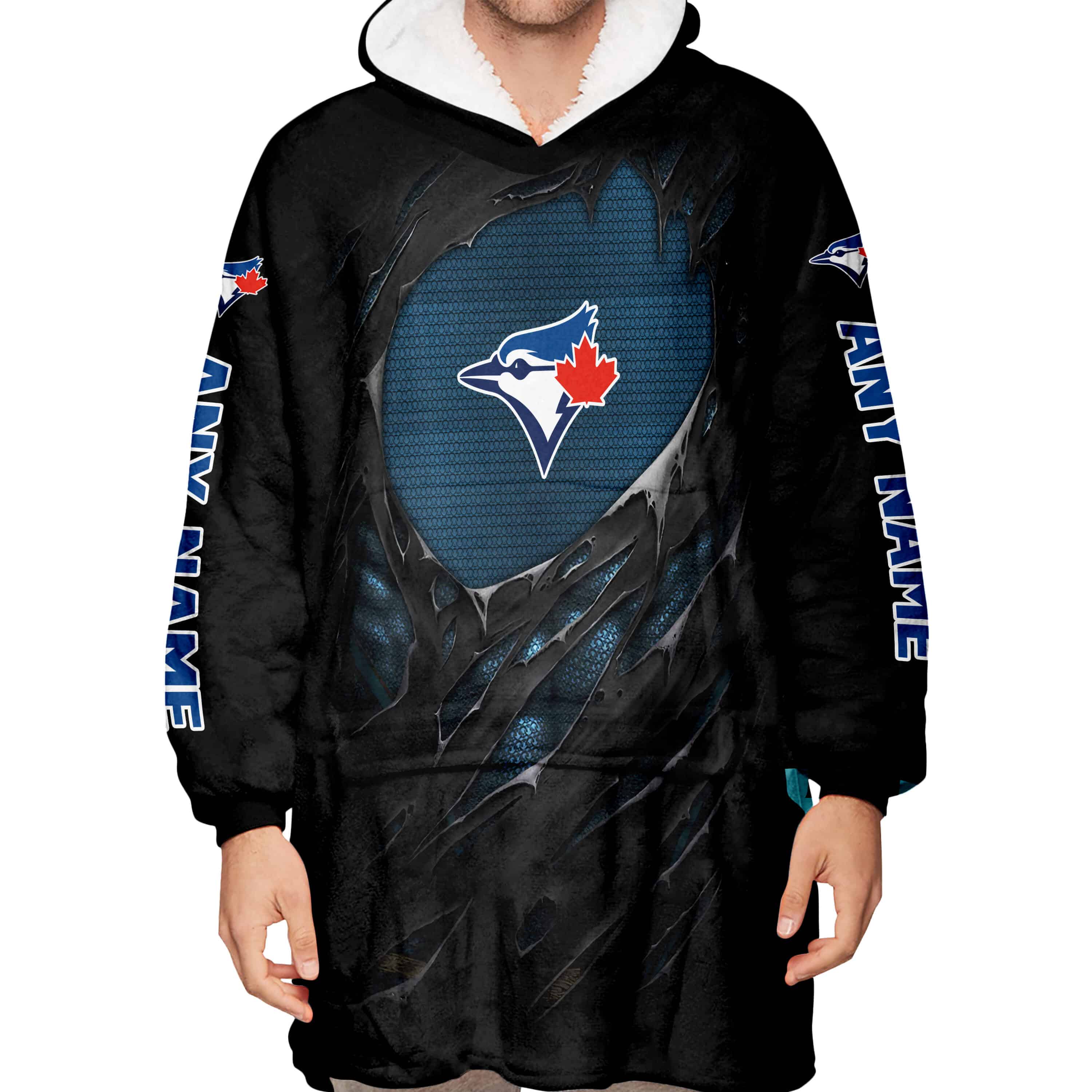 Limited Edition Superman - Toronto Blue Jays - Oodie Blanket - Image 6