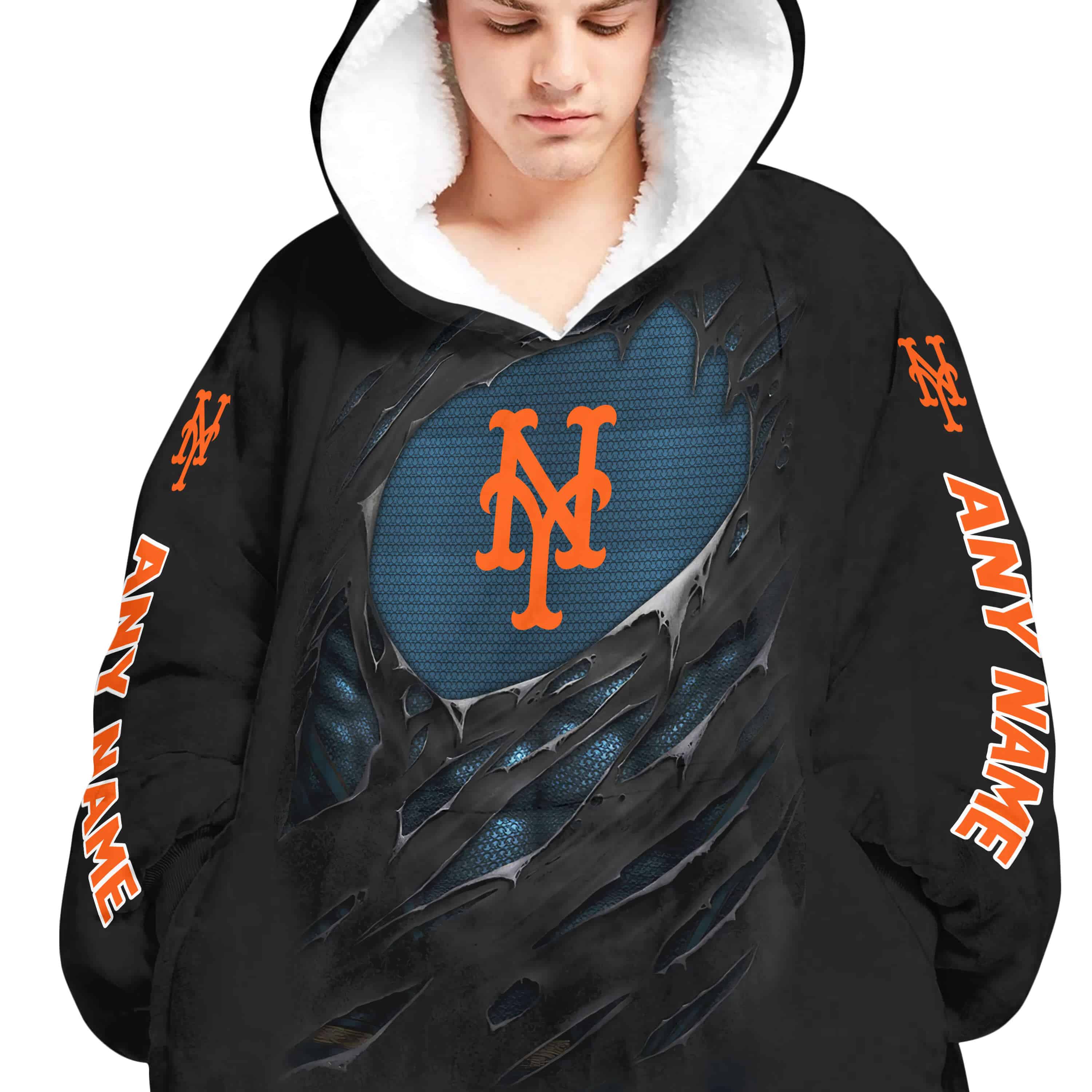 Limited Edition Superman - New York Mets - Oodie Blanket - Image 5