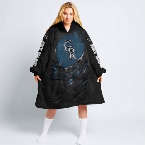 Limited Edition Superman - Colorado Rockies - Oodie Blanket