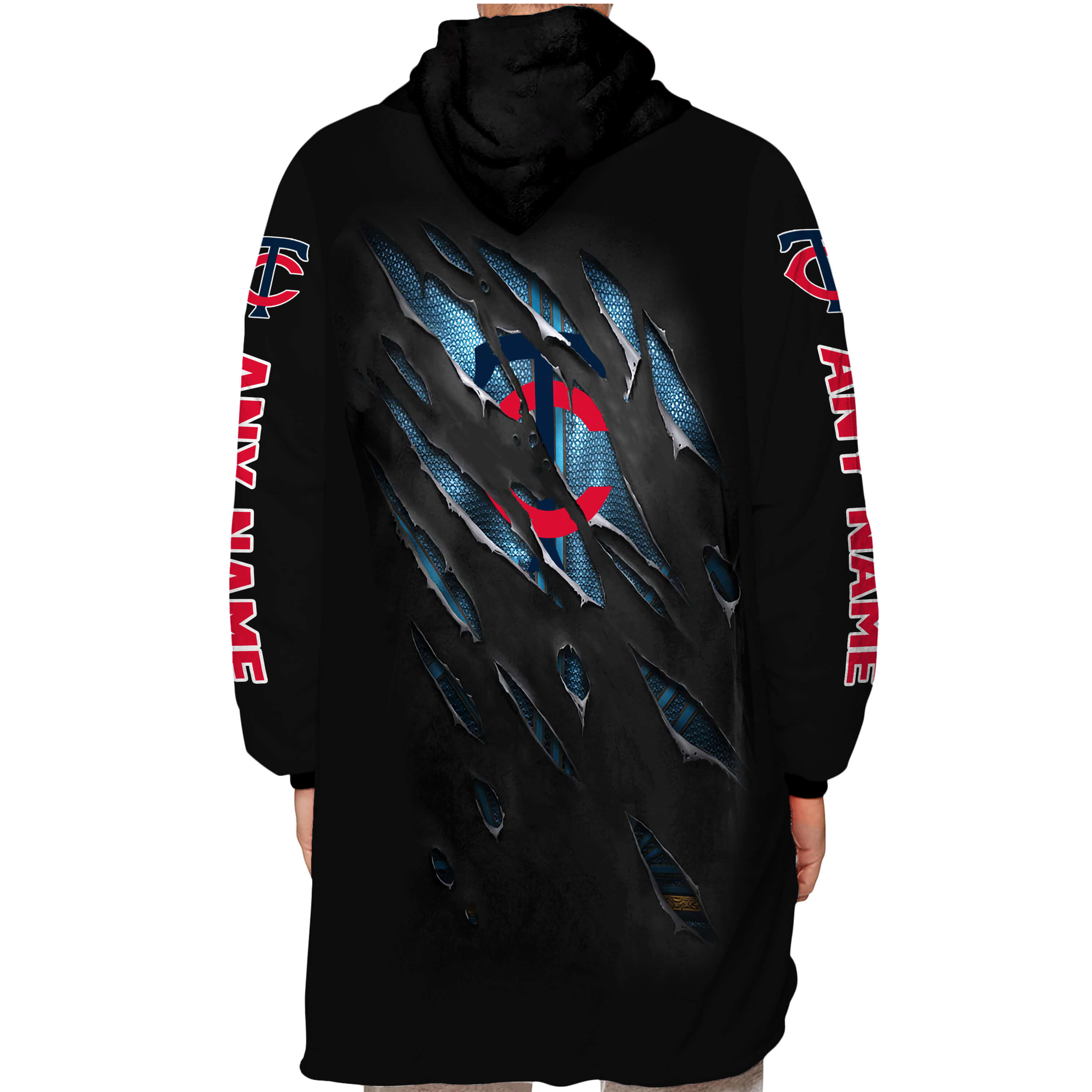 Limited Edition Superman - Minnesota Twins - Oodie Blanket - Image 3