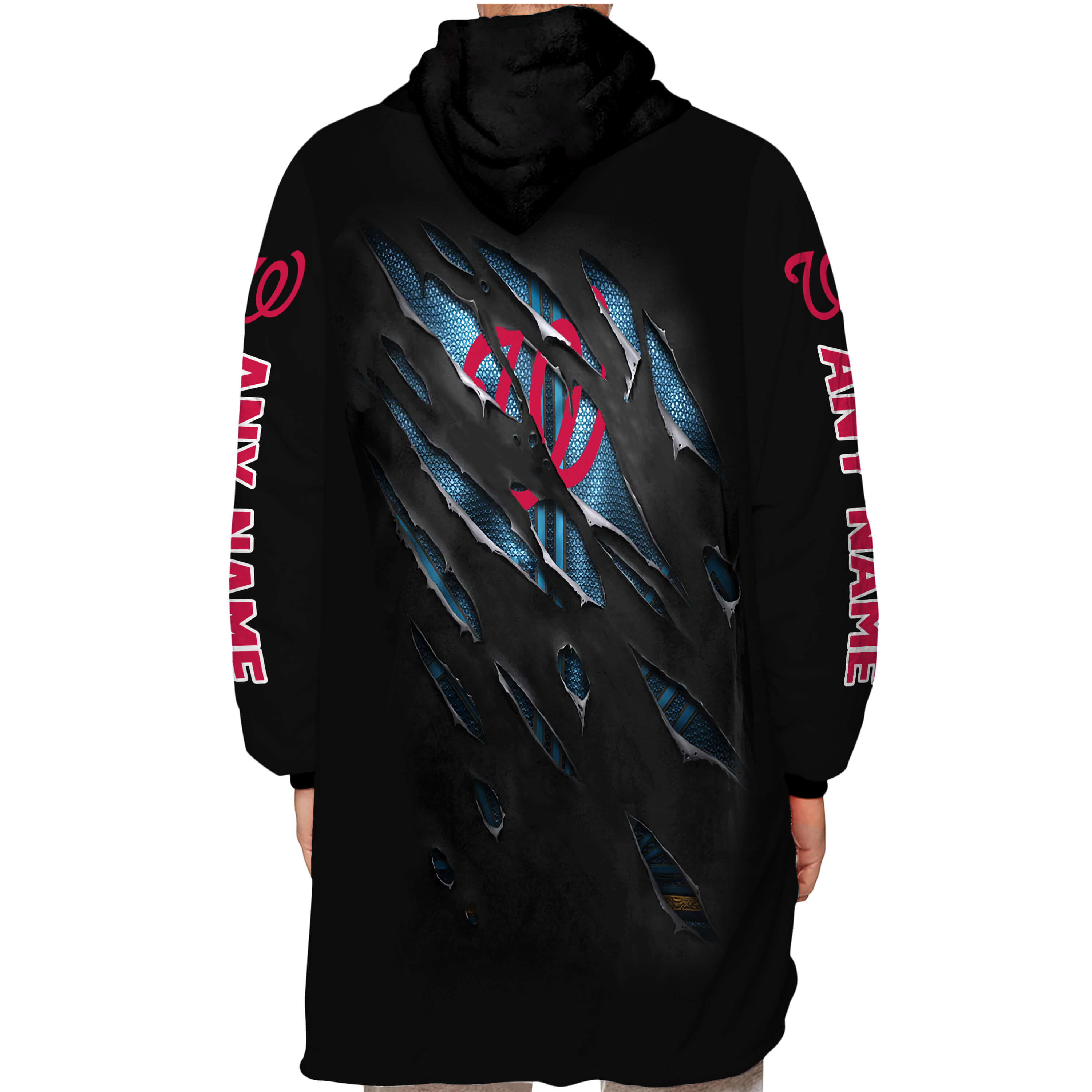 Limited Edition Superman - Washington Nationals - Oodie Blanket - Image 3