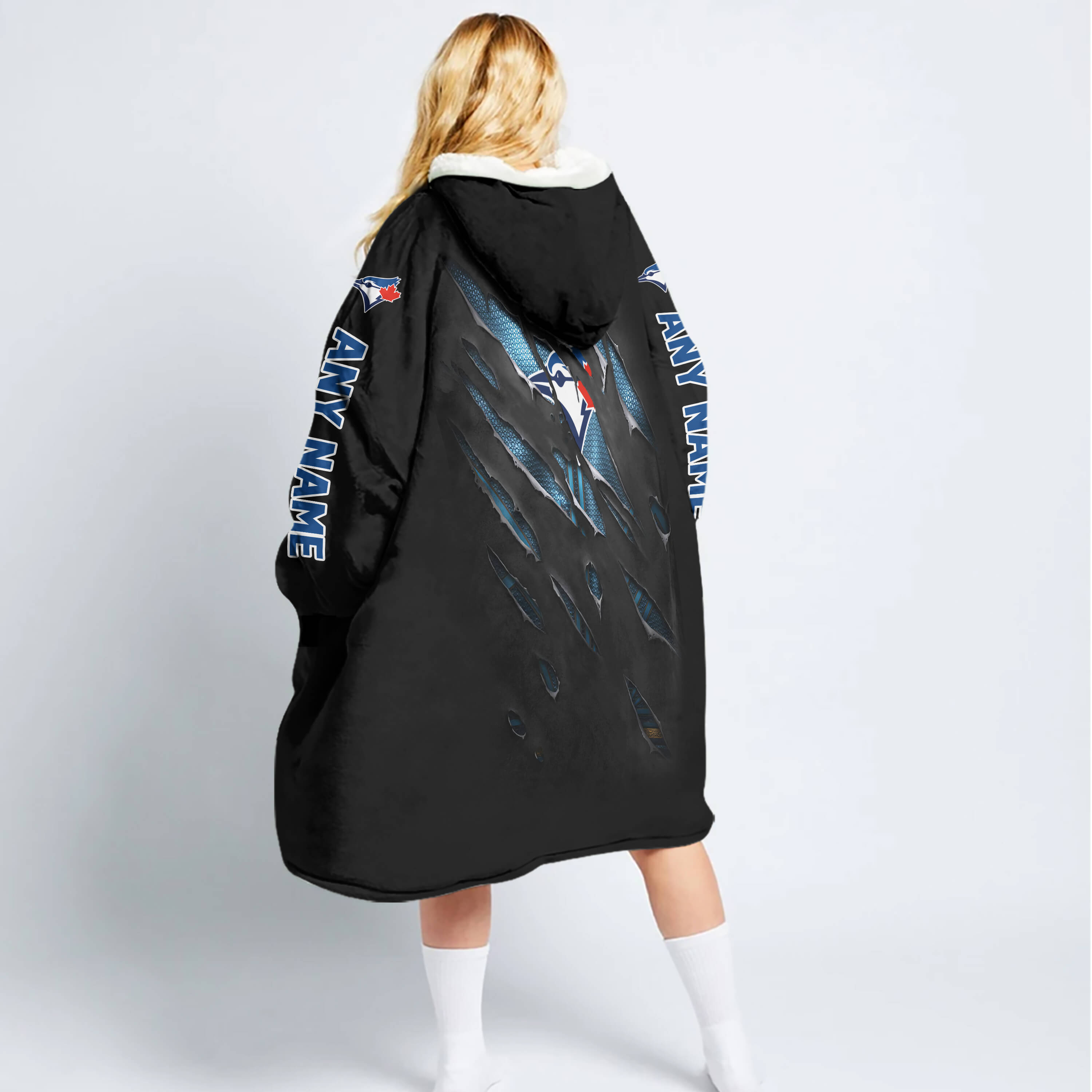 Limited Edition Superman - Toronto Blue Jays - Oodie Blanket - Image 2