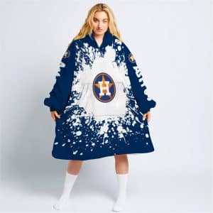 Limited Edition Mlb - Custom Name - Houston Astros - Oodie Blanket