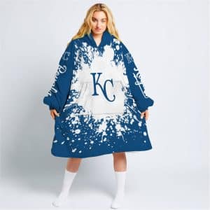 Limited Edition Mlb - Custom Name - Kansas City Royals - Oodie Blanket