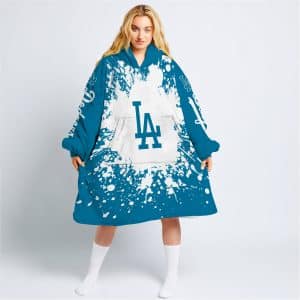 Limited Edition Mlb - Custom Name - Los Angeles Dodgers - Oodie Blanket