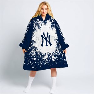 Limited Edition Mlb - Custom Name - New York Yankees - Oodie Blanket