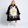 Limited Edition Mlb - Custom Name - Pittsburgh Pirates - Oodie Blanket
