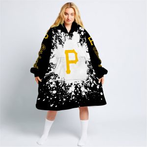 Limited Edition Mlb - Custom Name - Pittsburgh Pirates - Oodie Blanket