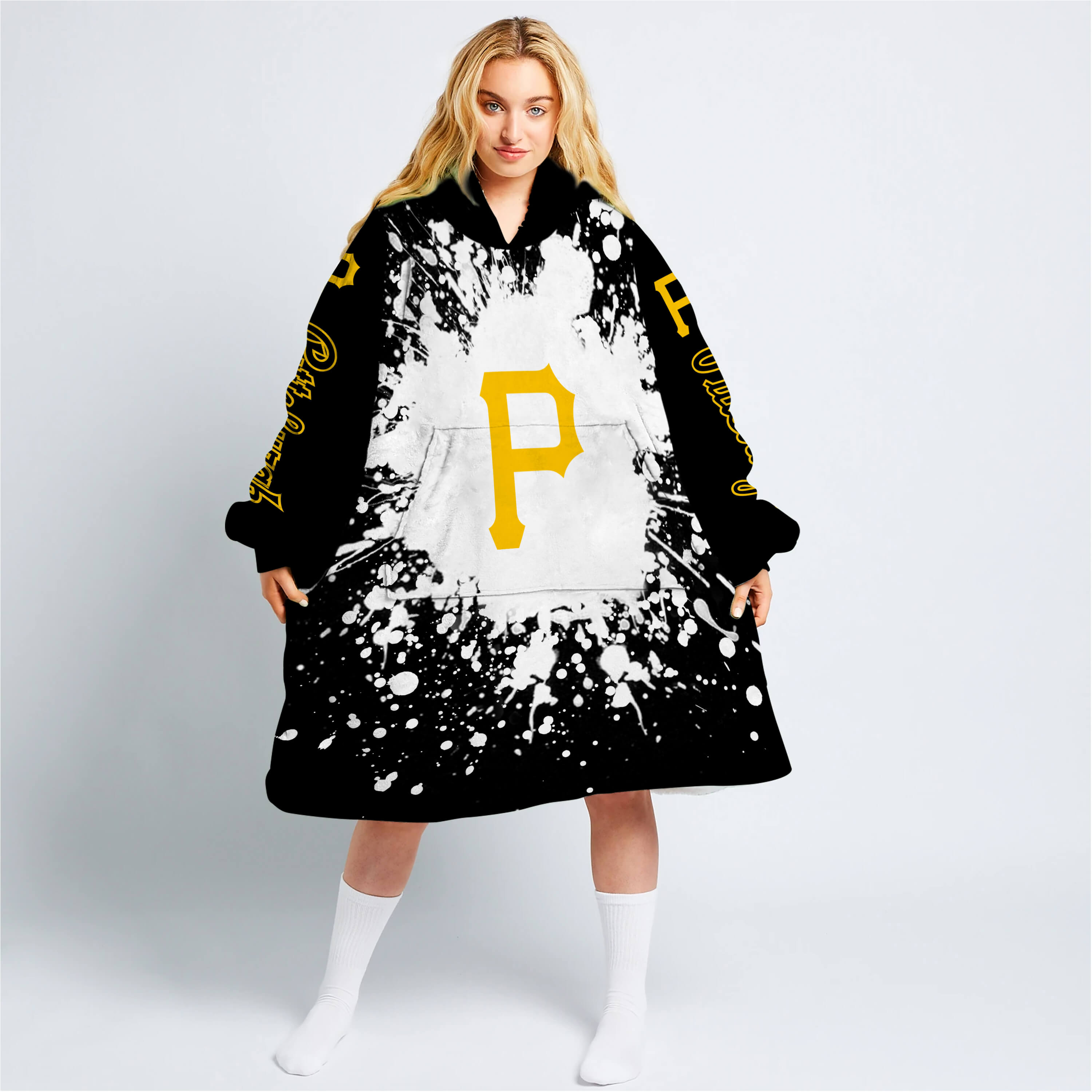 Limited Edition Mlb - Custom Name - Pittsburgh Pirates - Oodie Blanket