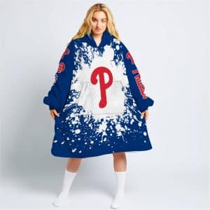 Limited Edition Mlb - Custom Name - Philadelphia Phillies - Oodie Blanket