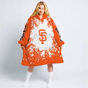 Limited Edition Mlb - Custom Name - San Francisco Giants - Oodie Blanket