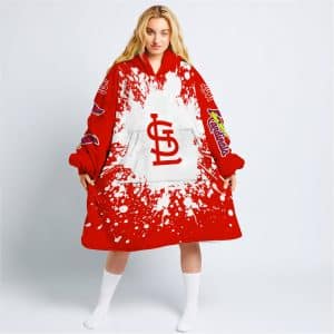 Limited Edition Mlb - Custom Name - St. Louis Cardinals - Oodie Blanket