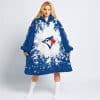 Limited Edition Mlb - Custom Name - Toronto Blue Jays - Oodie Blanket