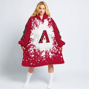 Limited Edition Mlb - Custom Name - Arizona Diamondbacks - Oodie Blanket