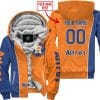 Limited Edition - Custom Name Mlb - Houston Astros - Fleece Zip Hoodie