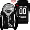 Mlb - Limited Edition - Custom Name V1 - Chicago White Sox - Fleece Zip Hoodie