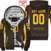 Mlb - Limited Edition - Custom Name V1 - San Diego Padres - Fleece Zip Hoodie