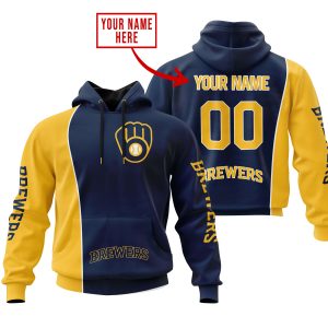 Limited Edition - Custom Name Mlb - Milwaukee Brewers