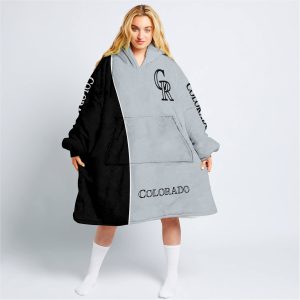 Limited Edition - Custom Name Mlb - Colorado Rockies - Oodie Blanket