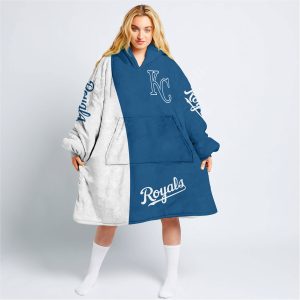 Limited Edition - Custom Name Mlb - Kansas City Royals - Oodie Blanket