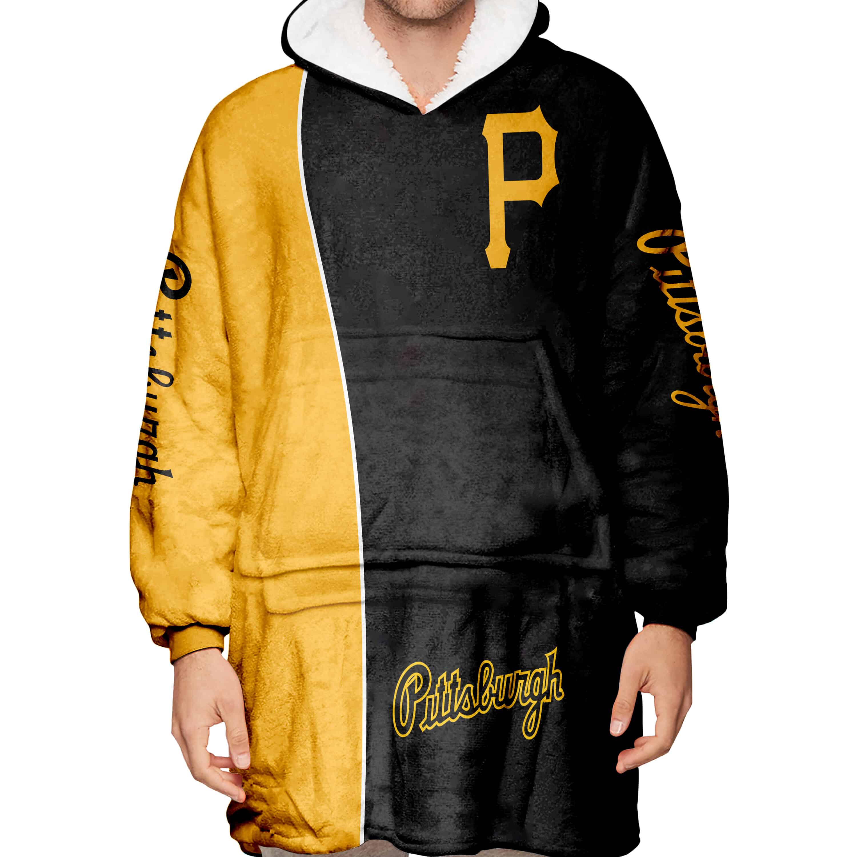 Limited Edition - Custom Name Mlb - Pittsburgh Pirates - Oodie Blanket - Image 5