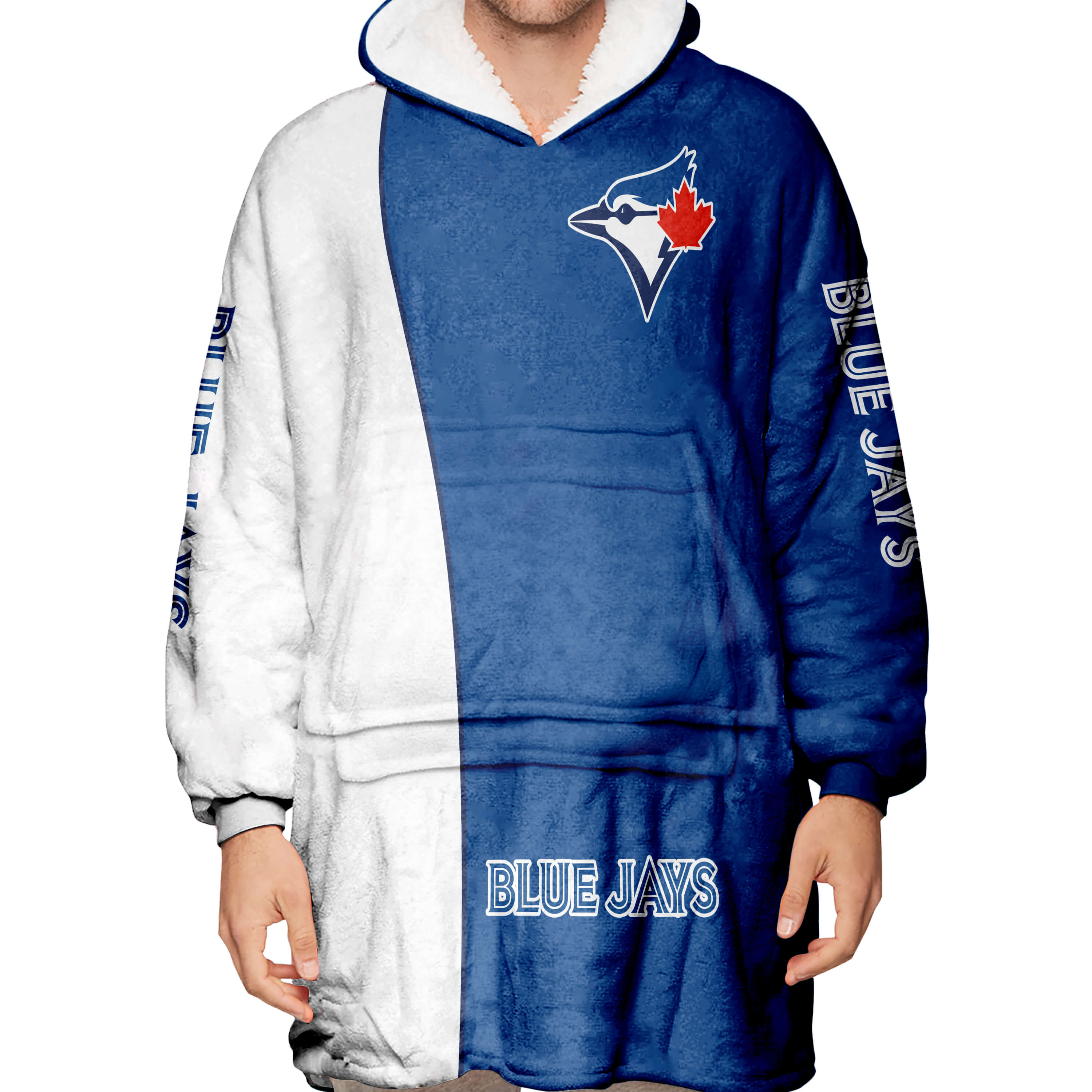 Limited Edition - Custom Name Mlb - Toronto Blue Jays - Oodie Blanket - Image 5