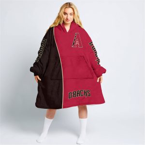 Limited Edition - Custom Name Mlb - Arizona Diamondbacks - Oodie Blanket