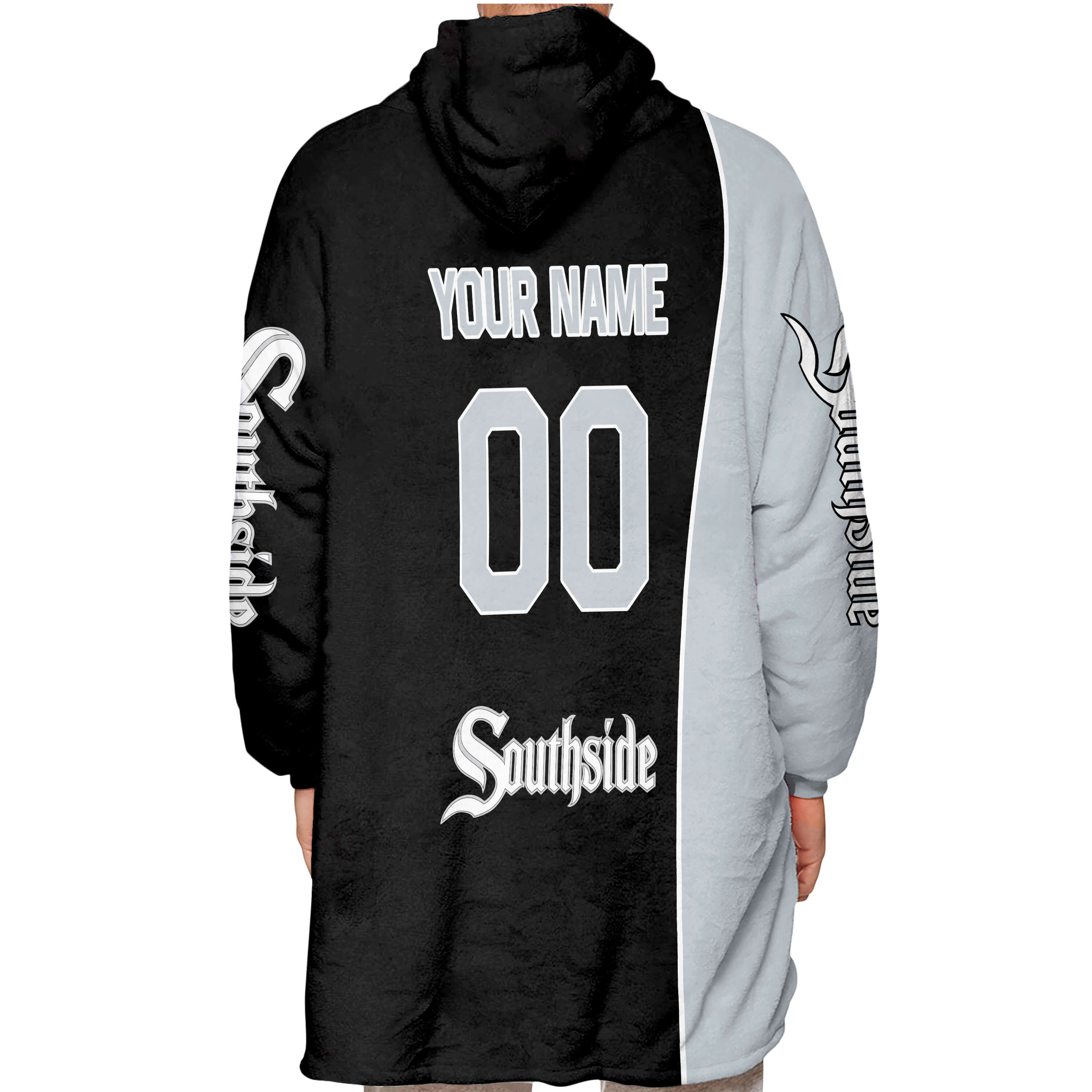Limited Edition - Custom Name Mlb - Chicago White Sox - Oodie Blanket - Image 3