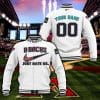 Arizona Diamondbacks - Just Hate Us - White - Baseball Jacket