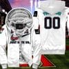 Arizona Diamondbacks - Just Hate Us - White - Fleece Zip Hoodie