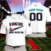 Arizona Diamondbacks - Just Hate Us - White - Polo Shirt