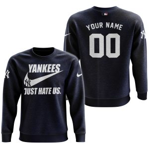 New York Yankees - Navy - Custom Name - Sweatshirt