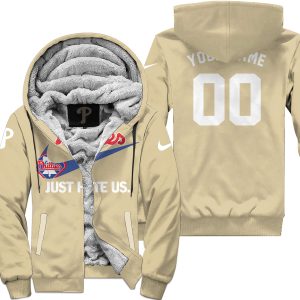 Philadelphia Phillies - Limited Edition - Custom Name - Fleece Zip Hoodie