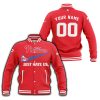 Philadelphia Phillies - Red - Custom Name - Baseball Jacket
