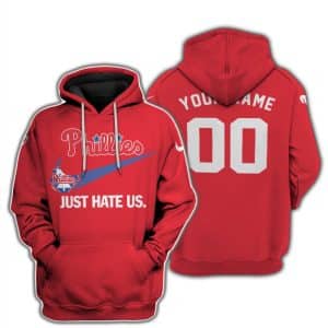Philadelphia Phillies - Red - Custom Name